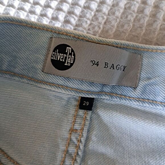 Levi's Light Blue Boyfriend Jeans - Picture 7 of 12